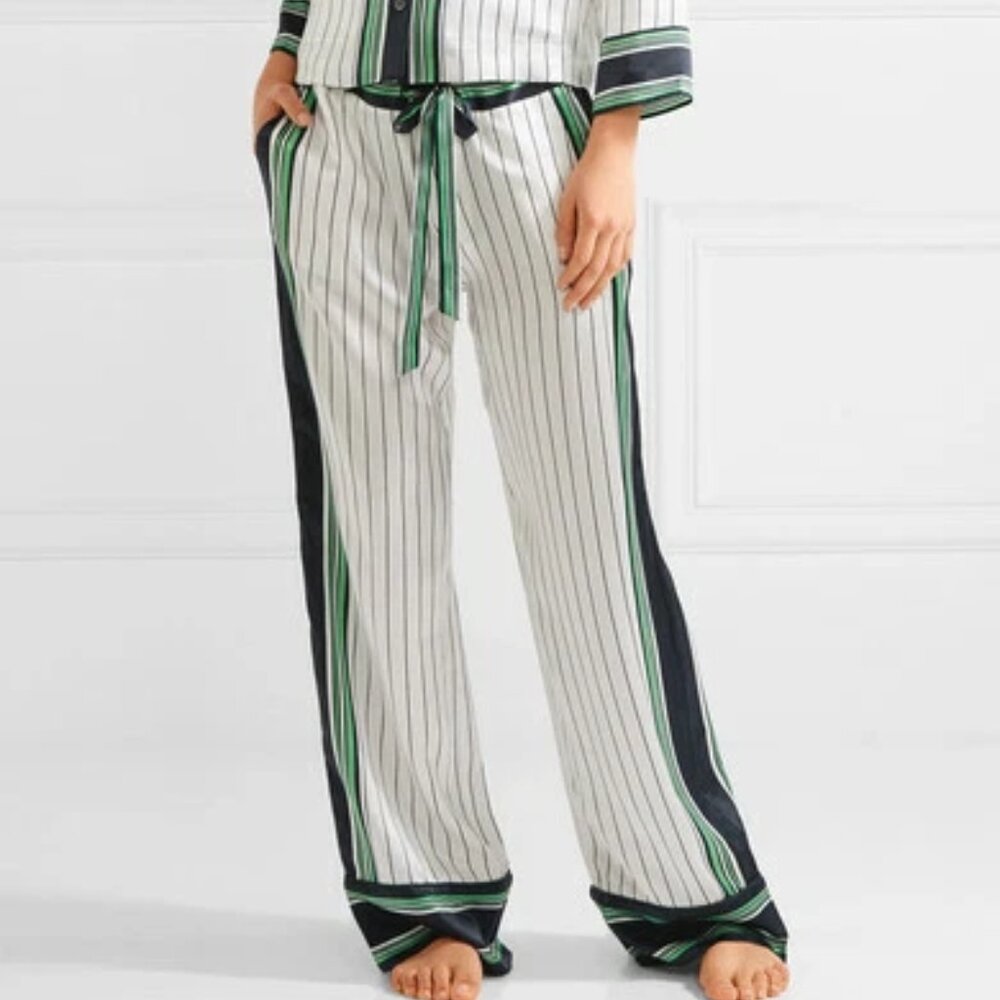 Kate‎ Moss x Equipment Limited Edition Lake Stripe Pajama Pants